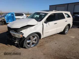 ✅ 2012 Dodge Durango Citadel • VIN: 1C4SDHET5CC252196 • Lot: 59625565. Wystawiony na Copart z przebiegiem Nie podano. Bezpłatny archiwum sprzedaży aukcyjnych z USA i szczegółowy raport historii pojazdu na DreamBid. Zdjęcie 1.