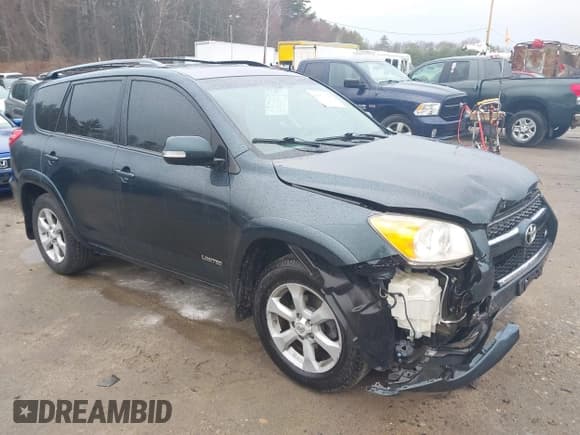 ✅ 2012 Toyota RAV4 Limited • VIN: 2T3DK4DVXCW081811 • Lot: 41853754. Listed on IAAI with 162,934 mi. Free auction sales archive from the USA and detailed vehicle history report at DreamBid. Image 1.