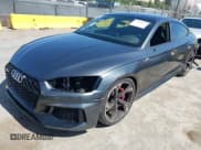 ✅ 2019 Audi RS 5 Sportback • VIN: WUABWCF56KA905421 • Lot: 42495527. Listed on IAAI with 61,778 mi. Free auction sales archive from the USA and detailed vehicle history report at DreamBid. Image 2.
