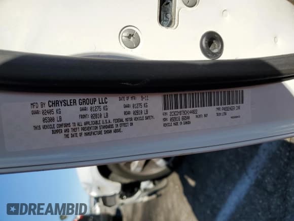 ✅ 2012 Dodge Challenger R/T Plus • VIN: 2C3CDYBT9CH144822 • Lot: 48361915. Listed on Copart with 176,162 mi. Free auction sales archive from the USA and detailed vehicle history report at DreamBid. Image 14.