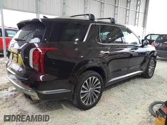 ✅ 2024 Hyundai Palisade Calligraphy • VIN: KM8R7DGE1RU655930 • Лот: 80072674. Опубликован ранее на Copart с пробегом 17 465 миль. Бесплатный доступ к архиву аукционных продаж из США и подробный отчёт об истории автомобиля на DreamBid. Изображение 3.