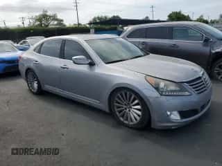 2014 Hyundai Equus Signature с VIN KMHGH4JH1EU076227, выставлен на аукционе Copart как лот 53283515 с пробегом 106 924 миль миль и Списание • Salvage title. История ставок и продаж доступна на DreamBid. Изображение 4.