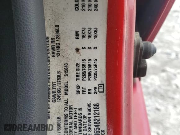 ✅ 2004 Chevrolet Colorado 1SB LS Z85 • VIN: 1GCDS136548212188 • Лот: 57459625. Опубликован ранее на Copart с пробегом 202 785 миль. Бесплатный доступ к архиву аукционных продаж из США и подробный отчёт об истории автомобиля на DreamBid. Изображение 12.