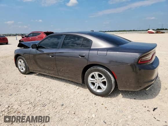2022 Dodge Charger SXT with VIN 2C3CDXBG2NH224267, listed as a Copart auction lot 80954845 with 51,100 mi miles and Salvage title. Bid and sale history available at DreamBid. Image 2.