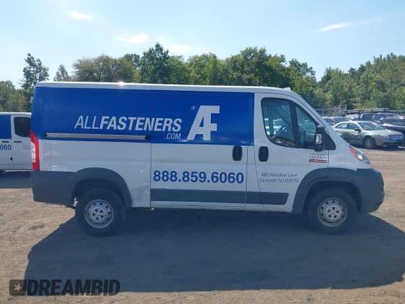 ✅ 2017 Ram ProMaster Cargo • VIN: 3C6TRVAG6HE546579 • Lot: 43147189. Listed on IAAI with 276,801 mi. Free auction sales archive from the USA and detailed vehicle history report at DreamBid. Image 13.