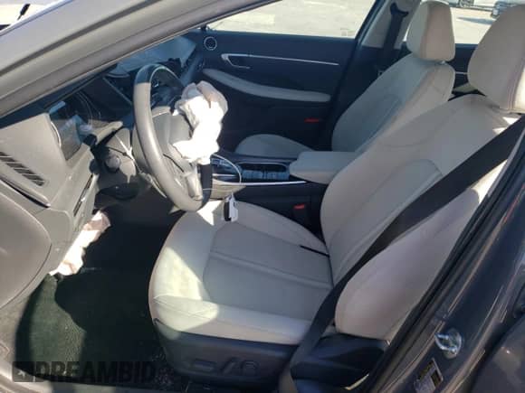 2022 Hyundai Sonata SEL with VIN KMHL34JJXNA043891, listed as a Copart auction lot 42228425 with Not provided miles and Salvage title. Bid and sale history available at DreamBid. Image 7.