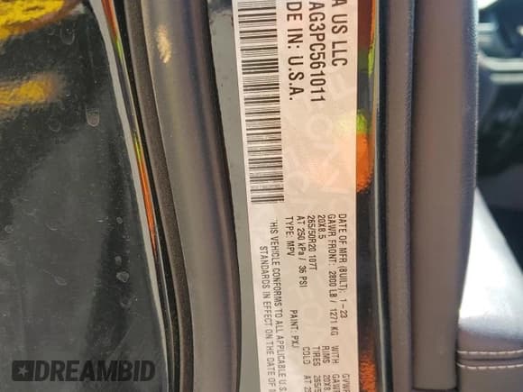 ✅ 2023 Jeep Grand Cherokee Altitude • VIN: 1C4RJHAG3PC561011 • Lot: 52937075. Listed on Copart with 29,815 mi. Free auction sales archive from the USA and detailed vehicle history report at DreamBid. Image 15.