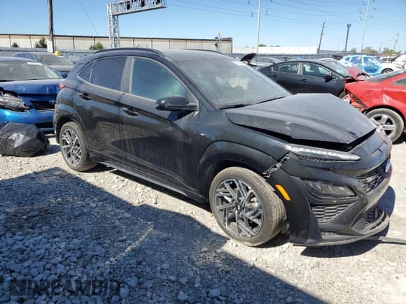 ✅ 2022 Hyundai Kona N Line • VIN: KM8K3CA34NU884661 • Лот: 74621924. Опубликован ранее на Copart с пробегом 24 147 миль. Бесплатный доступ к архиву аукционных продаж из США и подробный отчёт об истории автомобиля на DreamBid. Изображение 4.