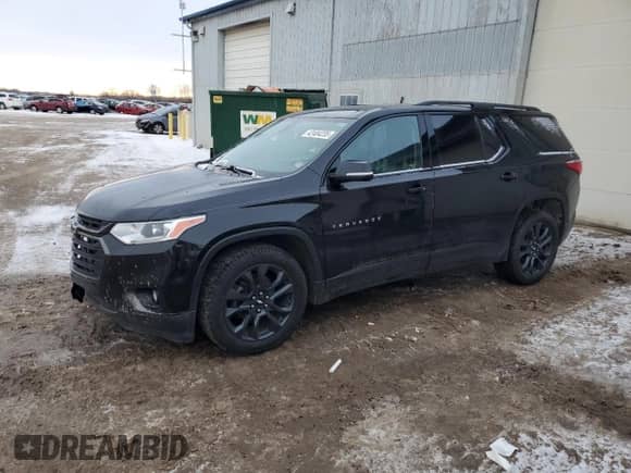 2018 Chevrolet Traverse RS с VIN 1GNERJKX3JJ274078, выставлен на аукционе Copart как лот 42404235 с пробегом 149 155 миль миль и Списание • Salvage title. История ставок и продаж доступна на DreamBid. Изображение 1.