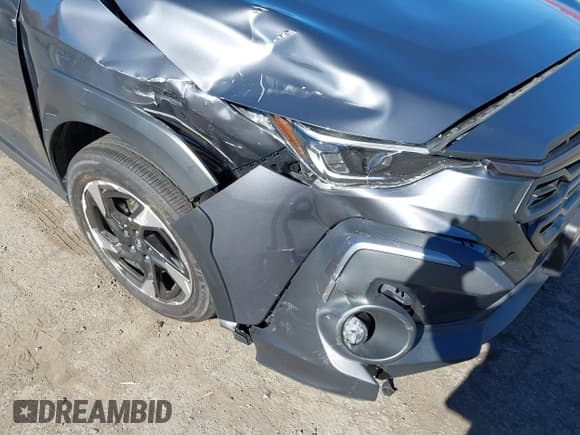 ✅ 2024 Subaru Crosstrek Limited • VIN: 4S4GUHM69R3713826 • Lot: 43463517. Listed on IAAI with 21,307 mi. Free auction sales archive from the USA and detailed vehicle history report at DreamBid. Image 6.