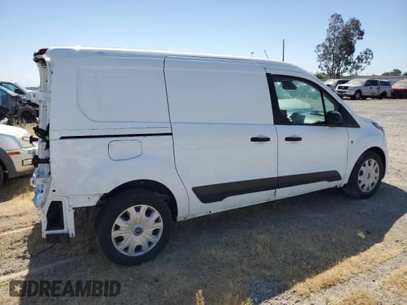 ✅ 2021 Ford Transit Connect XLT • VIN: NM0LS7F2XM1504593 • Lot: 55457494. Listed on Copart with 6,099 mi. Free auction sales archive from the USA and detailed vehicle history report at DreamBid. Image 3.