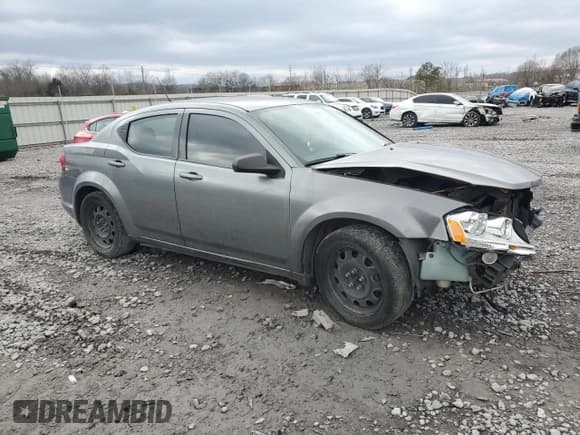 ✅ 2012 Dodge Avenger SE • VIN: 1C3CDZAB4CN171402 • Lot: 88081145. Wystawiony na Copart z przebiegiem 215 582 mil. Bezpłatny archiwum sprzedaży aukcyjnych z USA i szczegółowy raport historii pojazdu na DreamBid. Zdjęcie 4.