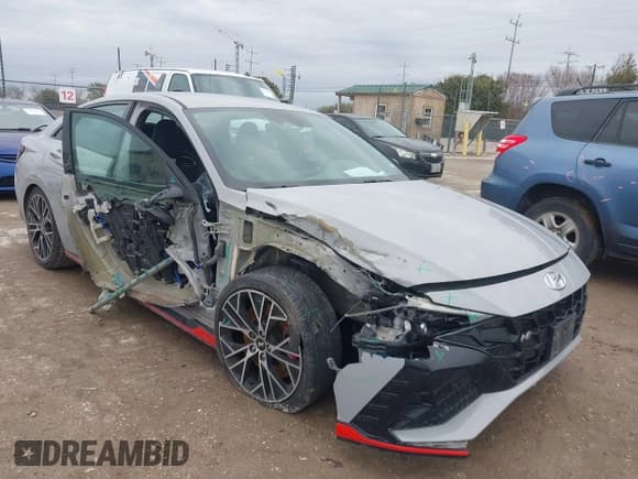 ✅ 2022 Hyundai Elantra • VIN: KMHLW4AK2NU003559 • Лот: 41462423. Опубликован ранее на IAAI с пробегом 69 435 миль. Бесплатный доступ к архиву аукционных продаж из США и подробный отчёт об истории автомобиля на DreamBid. Изображение 1.