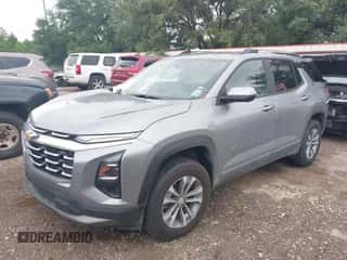 2025 Chevrolet Equinox FWD LT с VIN 3GNAXHEG4SL167463, выставлен на аукционе IAAI как лот 42494601 с пробегом 16 543 миль миль и . История ставок и продаж доступна на DreamBid. Изображение 2.
