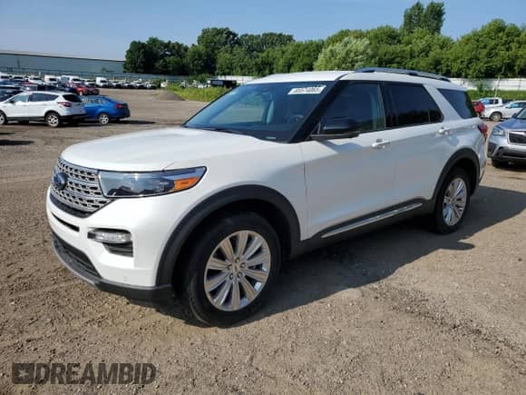 2023 Ford Explorer Limited z VIN 1FM5K8FW7PNA06784, wystawiony jako Copart lot #65574065 z przebiegiem 18 737 mil mil oraz Czysty tytuł • Clean title. Historia ofert i sprzedaży dostępna na DreamBid. Obrazek 1.