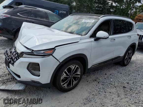 ✅ 2020 Hyundai Santa Fe Limited • VIN: 5NMS5CAA8LH218565 • Лот: 66497043. Опубликован ранее на Copart с пробегом 25 325 миль. Бесплатный доступ к архиву аукционных продаж из США и подробный отчёт об истории автомобиля на DreamBid. Изображение 1.