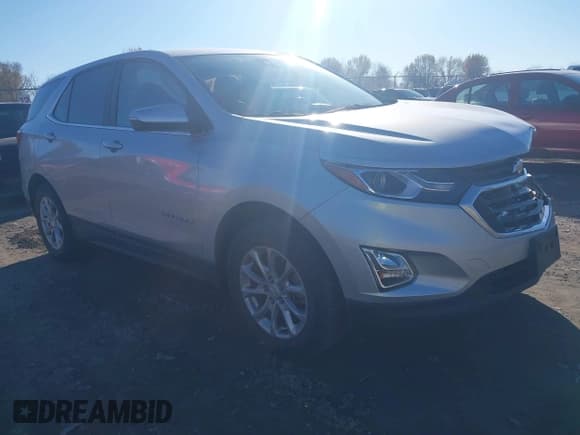 ✅ 2021 Chevrolet Equinox LT • VIN: 3GNAXUEV3MS114804 • Lot: 43555077. Listed on IAAI with 58,313 mi. Free auction sales archive from the USA and detailed vehicle history report at DreamBid. Image 1.