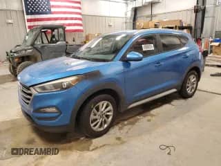 2018 Hyundai Tucson SEL with VIN KM8J3CA44JU614683, listed as a Copart auction lot 69869295 with Not provided miles and Salvage title. Bid and sale history available at DreamBid. Image 1.