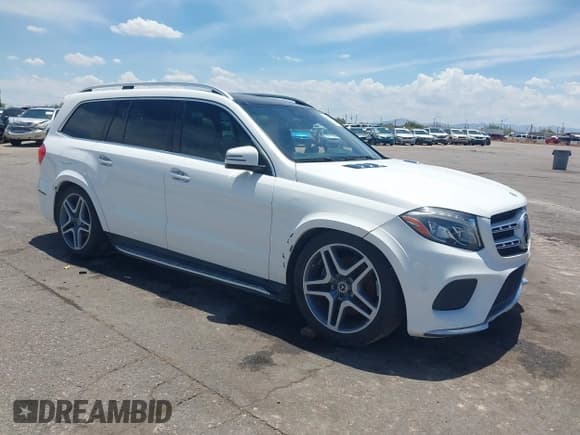✅ 2017 Mercedes-Benz GLS 550 • VIN: 4JGDF7DE5HA925017 • Lot: 42781750. Listed on IAAI with Not provided. Free auction sales archive from the USA and detailed vehicle history report at DreamBid. Image 1.