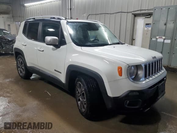 ✅ 2016 Jeep Renegade Limited • VIN: ZACCJADT9GPC63080 • Lot: 92324455. Listed on Copart with 192,985 mi. Free auction sales archive from the USA and detailed vehicle history report at DreamBid. Image 4.