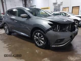 2015 Nissan Murano Platinum with VIN 5N1AZ2MH3FN265380, listed as a IAAI auction lot 41705918 with 149,967 mi miles and . Bid and sale history available at DreamBid. Image 1.