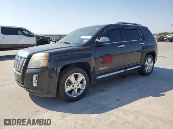 ✅ 2013 GMC Terrain Denali • VIN: 2GKALYEK2D6259241 • Лот: 52508405. Опубликован ранее на Copart с пробегом Не указан. Бесплатный доступ к архиву аукционных продаж из США и подробный отчёт об истории автомобиля на DreamBid. Изображение 1.