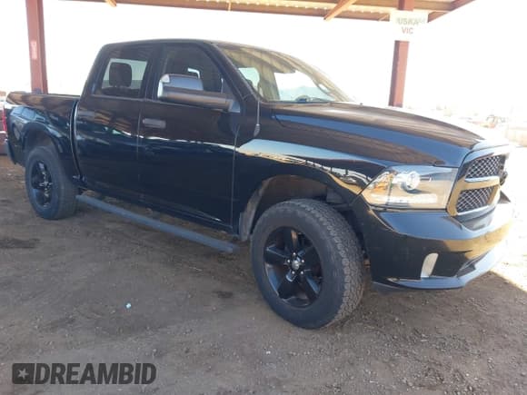 ✅ 2014 Ram 1500 Express • VIN: 1C6RR7KT7ES117056 • Lot: 43397098. Listed on IAAI with 150,197 mi. Free auction sales archive from the USA and detailed vehicle history report at DreamBid. Image 1.