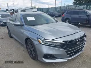 ✅ 2021 Honda Accord EX-L • VIN: 1HGCV1F55MA064138 • Lot: 43115155. Wystawiony na IAAI z przebiegiem 101 045 mil. Bezpłatny archiwum sprzedaży aukcyjnych z USA i szczegółowy raport historii pojazdu na DreamBid. Zdjęcie 1.