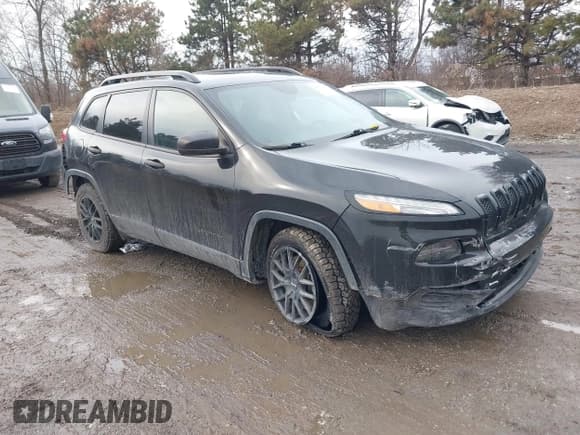 ✅ 2017 Jeep Cherokee Altitude • VIN: 1C4PJLAS7HW610189 • Lot: 41670339. Listed on IAAI with 116,556 mi. Free auction sales archive from the USA and detailed vehicle history report at DreamBid. Image 1.