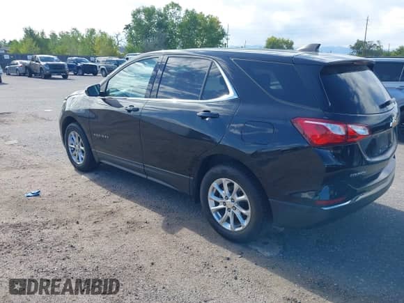 2020 Chevrolet Equinox LT with VIN 2GNAXUEV7L6278523, listed as a IAAI auction lot 43125738 with 48,807 mi miles and . Bid and sale history available at DreamBid. Image 3.