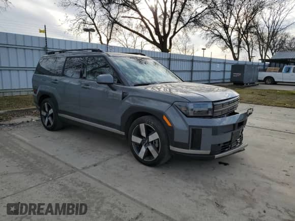 2024 Hyundai Santa Fe Limited с VIN 5NMP44GLXRH007741, выставлен на аукционе Copart как лот 42357705 с пробегом 22 256 миль миль и Списание • Salvage title. История ставок и продаж доступна на DreamBid. Изображение 4.