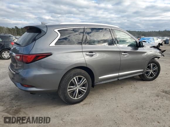 ✅ 2020 Infiniti QX60 Luxe • VIN: 5N1DL0MM3LC506152 • Lot: 90535835. Listed on Copart with 63,994 mi. Free auction sales archive from the USA and detailed vehicle history report at DreamBid. Image 3.