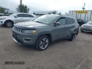 ✅ 2021 Jeep Compass Limited • VIN: 3C4NJCCB0MT522427 • Lot: 43555529. Listed on IAAI with 71,722 mi. Free auction sales archive from the USA and detailed vehicle history report at DreamBid. Image 2.