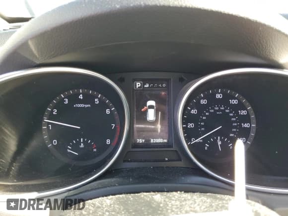 ✅ 2018 Hyundai Santa Fe 2.4L • VIN: 5XYZUDLB0JG570897 • Lot: 68774123. Wystawiony na Copart z przebiegiem 83 988 mil. Bezpłatny archiwum sprzedaży aukcyjnych z USA i szczegółowy raport historii pojazdu na DreamBid. Zdjęcie 9.