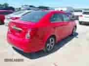 2015 Chevrolet Sonic RS с VIN 1G1JG5SB7F4163458, выставлен на аукционе IAAI как лот 42584586 с пробегом 151 193 миль миль и . История ставок и продаж доступна на DreamBid. Изображение 4.