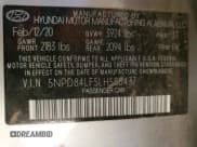 ✅ 2020 Hyundai Elantra SEL • VIN: 5NPD84LF5LH588437 • Лот: 90357575. Опубликован ранее на Copart с пробегом 108 710 миль. Бесплатный доступ к архиву аукционных продаж из США и подробный отчёт об истории автомобиля на DreamBid. Изображение 12.