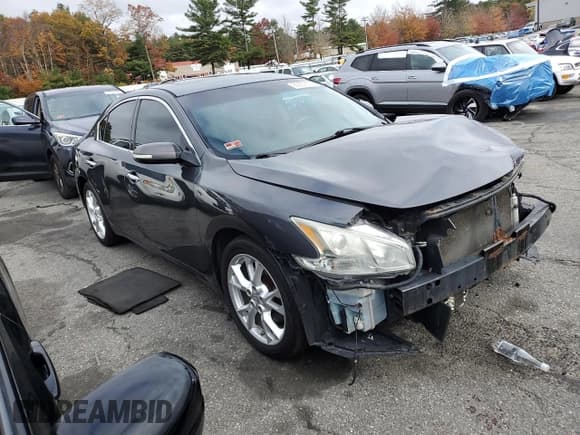 ✅ 2012 Nissan Maxima SV • VIN: 1N4AA5AP3CC853799 • Лот: 86882865. Опубликован ранее на Copart с пробегом 122 988 миль. Бесплатный доступ к архиву аукционных продаж из США и подробный отчёт об истории автомобиля на DreamBid. Изображение 4.