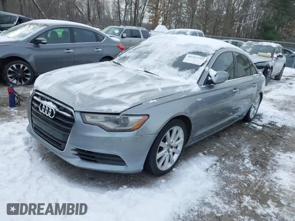 ✅ 2014 Audi A6 Premium Plus • VIN: WAUFGAFC4EN055328 • Lot: 41517725. Listed on IAAI with 169,345 mi. Free auction sales archive from the USA and detailed vehicle history report at DreamBid. Image 2.