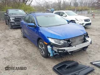 ✅ 2020 Honda Civic LX • VIN: 19XFC2F64LE214882 • Lot: 43757018. Listed on IAAI with 41,103 mi. Free auction sales archive from the USA and detailed vehicle history report at DreamBid. Image 1.