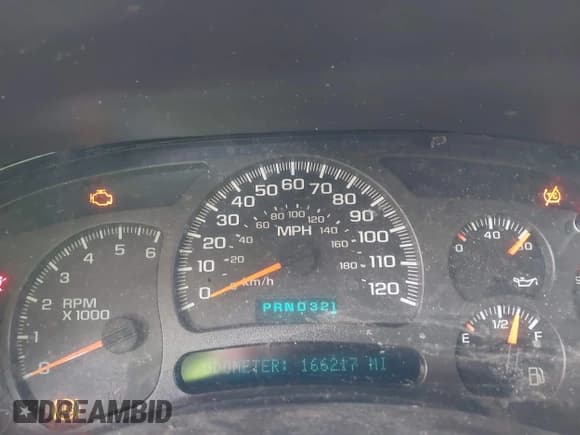 ✅ 2003 Chevrolet Avalanche • VIN: 3GNEC13T53G192743 • Lot: 43525783. Listed on IAAI with 166,217 mi. Free auction sales archive from the USA and detailed vehicle history report at DreamBid. Image 7.