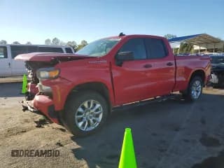 ✅ 2021 Chevrolet Silverado 1500 Custom • VIN: 1GCRYBEH8MZ154063 • Лот: 81064394. Опубликован ранее на Copart с пробегом 40 708 миль. Бесплатный доступ к архиву аукционных продаж из США и подробный отчёт об истории автомобиля на DreamBid. Изображение 1.