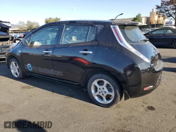 ✅ 2012 Nissan LEAF SL • VIN: JN1AZ0CP0CT015638 • Lot: 86311145. Listed on Copart with 32,467 mi. Free auction sales archive from the USA and detailed vehicle history report at DreamBid. Image 2.