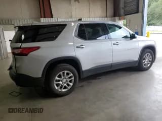 ✅ 2021 Chevrolet Traverse LS • VIN: 1GNERFKW8MJ193604 • Lot: 69024534. Wystawiony na Copart z przebiegiem 61 366 mil. Bezpłatny archiwum sprzedaży aukcyjnych z USA i szczegółowy raport historii pojazdu na DreamBid. Zdjęcie 3.