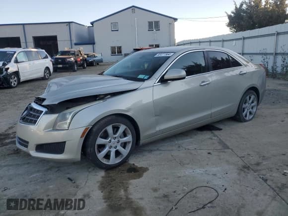 ✅ 2013 Cadillac ATS • VIN: 1G6AA5RX9D0131869 • Lot: 80477564. Listed on Copart with 137,369 mi. Free auction sales archive from the USA and detailed vehicle history report at DreamBid. Image 1.