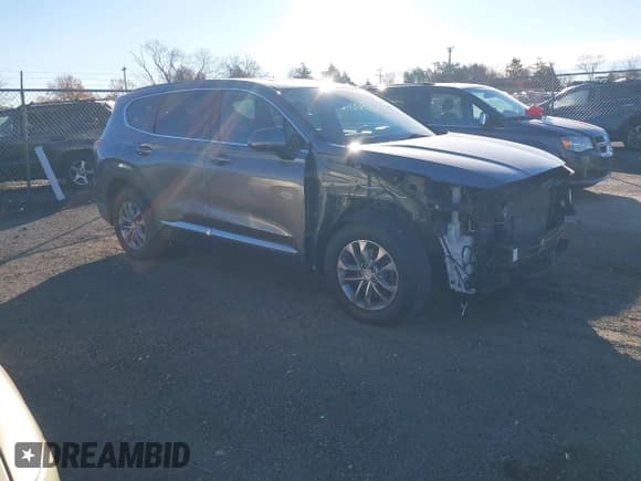 ✅ 2020 Hyundai Santa Fe SEL • VIN: 5NMS3CAD6LH168362 • Lot: 43568116. Listed on IAAI with 134,702 mi. Free auction sales archive from the USA and detailed vehicle history report at DreamBid. Image 1.