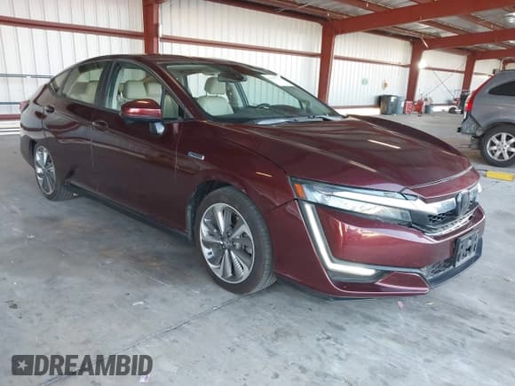 ✅ 2018 Honda Clarity Touring • VIN: JHMZC5F31JC004649 • Lot: 43645525. Wystawiony na IAAI z przebiegiem 55 671 mil. Bezpłatny archiwum sprzedaży aukcyjnych z USA i szczegółowy raport historii pojazdu na DreamBid. Zdjęcie 1.