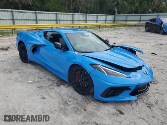 2024 Chevrolet Corvette 1LT с VIN 1G1YA2D40R5130751, выставлен на аукционе Copart как лот 84443435 с пробегом 16 116 миль миль и Списание • Salvage title. История ставок и продаж доступна на DreamBid. Изображение 4.