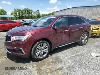 ✅ 2018 Acura MDX Technology • VIN: 5J8YD4H79JL013024 • Лот: 56450505. Опубликован ранее на Copart с пробегом 89 375 миль. Бесплатный доступ к архиву аукционных продаж из США и подробный отчёт об истории автомобиля на DreamBid. Изображение 1.