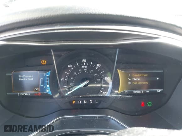 ✅ 2017 Ford Fusion Hybrid SE • VIN: 3FA6P0LU8HR260068 • Lot: 43685195. Listed on IAAI with 211,056 mi. Free auction sales archive from the USA and detailed vehicle history report at DreamBid. Image 7.