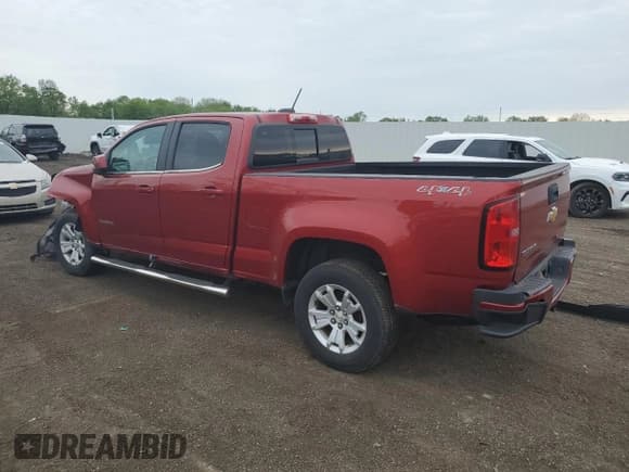 ✅ 2016 Chevrolet Colorado 4WD LT • VIN: 1GCGTCE39G1355604 • Lot: 59081165. Listed on Copart with Not provided. Free auction sales archive from the USA and detailed vehicle history report at DreamBid. Image 2.